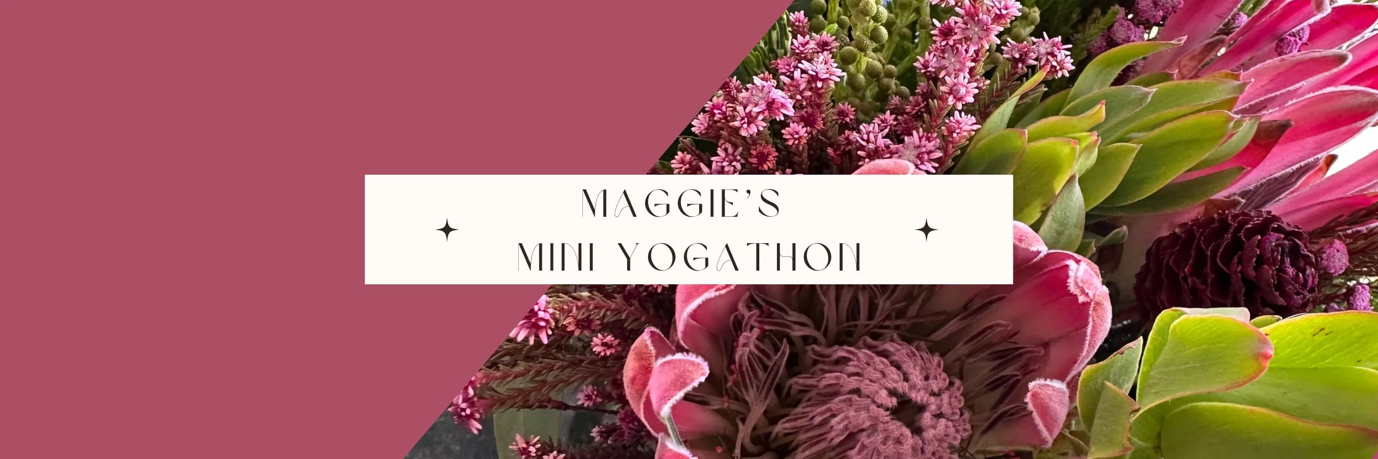 Maggie’s Mini Yogathon